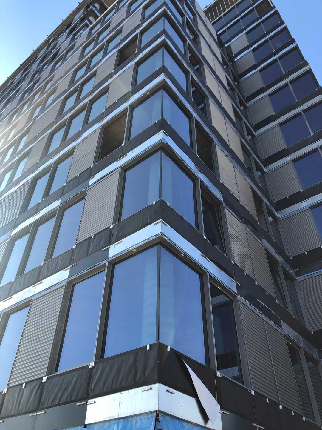 Lighthouse Point in Staten Island New York glass and facade by Elevation 1 High Performance Facades.